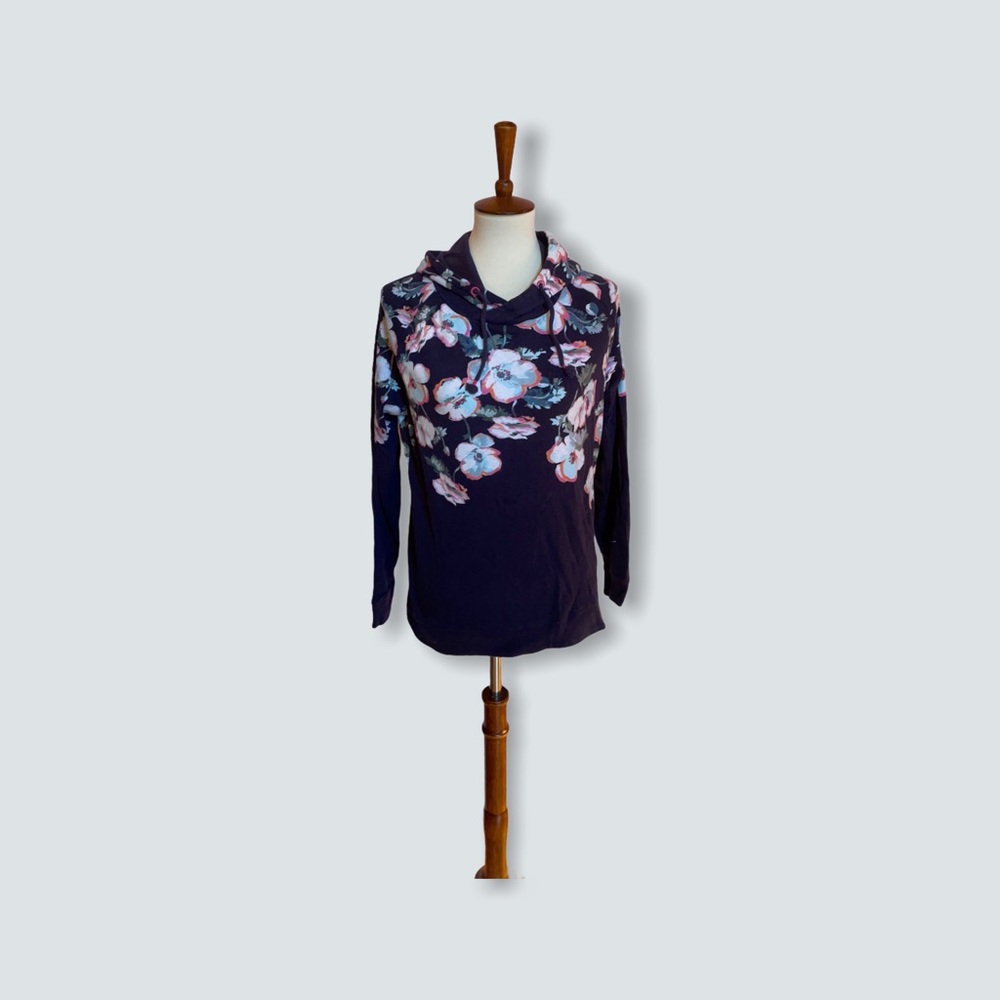 Joules Floral Hoodie - Size 12 - NWOT